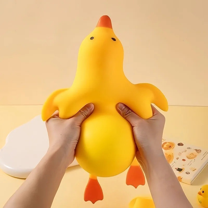 Squishy Antistress Duck Fidget Toy Cute Goose Stretch Decompression Gift Small