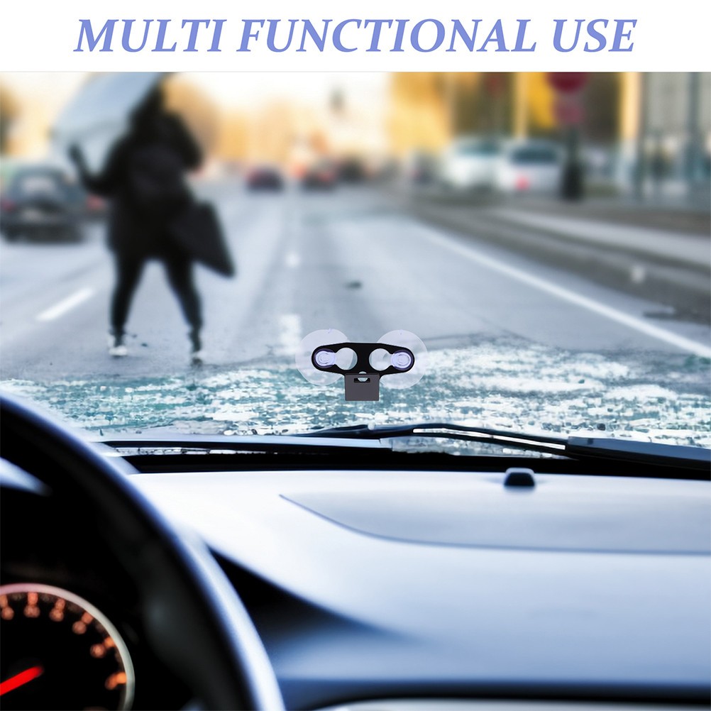 2 Pcs Windshield Mounting Accessory Suction Cup Bracket Car Radar