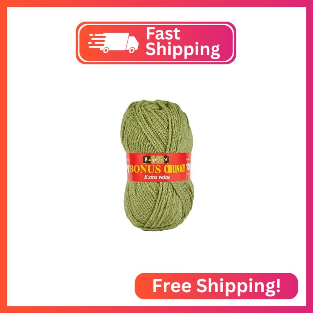 Sirdar Hayfield Bonus Chunky, Grass (825), 100g