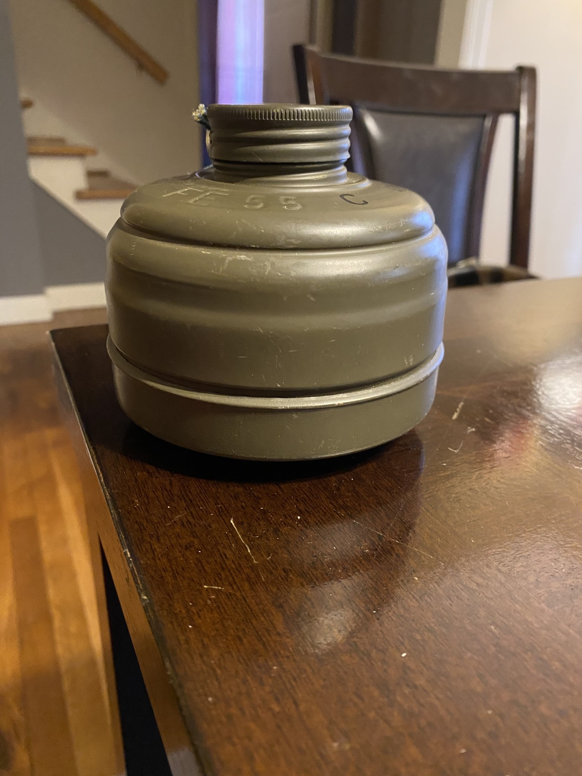 German Gas Mask Filter #2