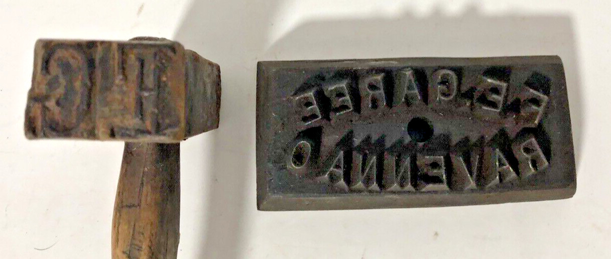 Antique Wood Log Timber Marking Stamping Hammer  Branding  Forestry Ohio Sawmill