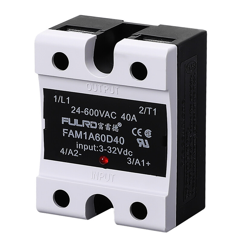 FULRD Single phase solid state relay FAM1A60D40 40A DC-AC 3~32VDC/24~600VAC SSR
