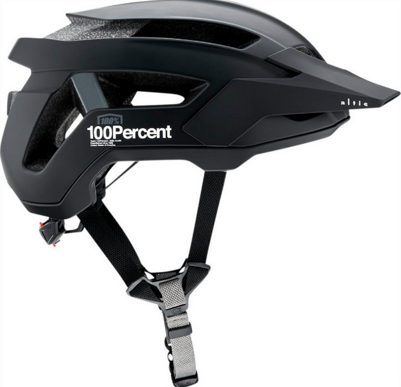 100% Altis MTB Mountain Bike Helmet Black XS/SM