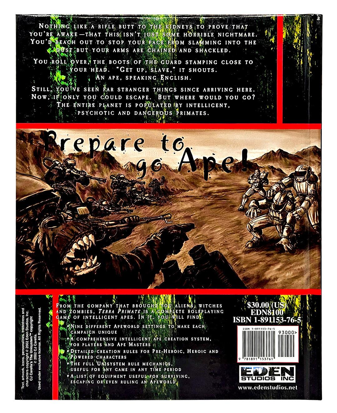 Terra Primate (RPG)