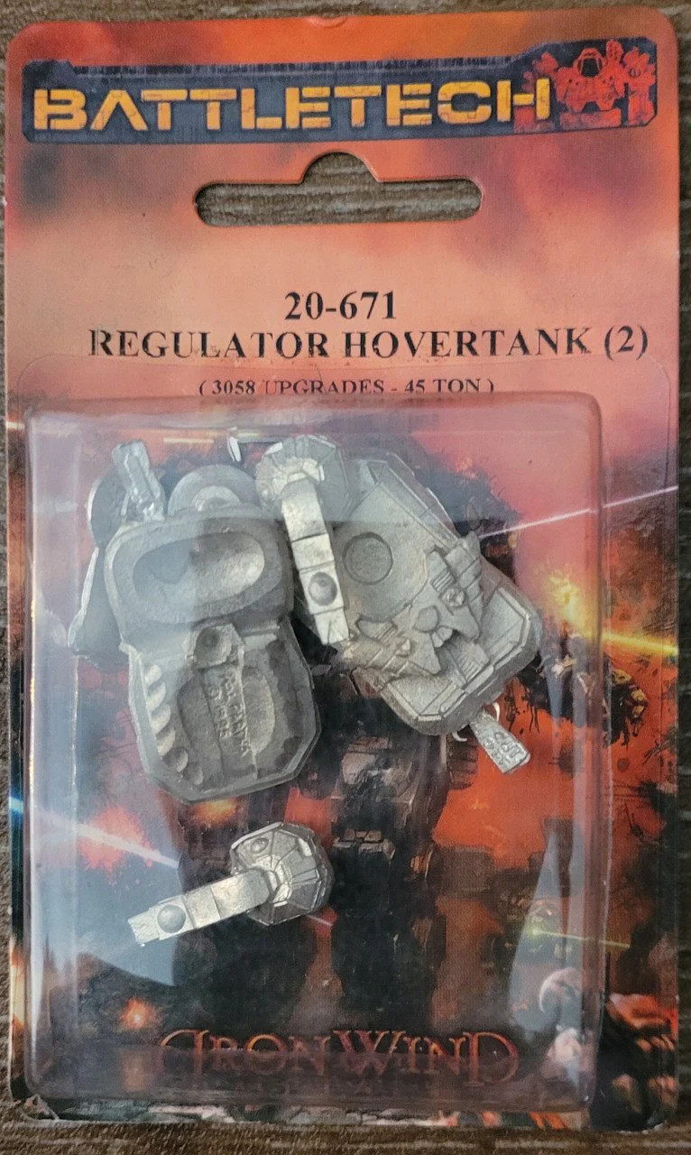 BattleTech 20-671 Regulator Hovertank (Standard)(2)(*See Per Order Flat Rate Shi