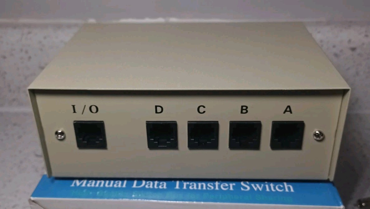 Data Sharing Device Manual Data Transfer Switch Box