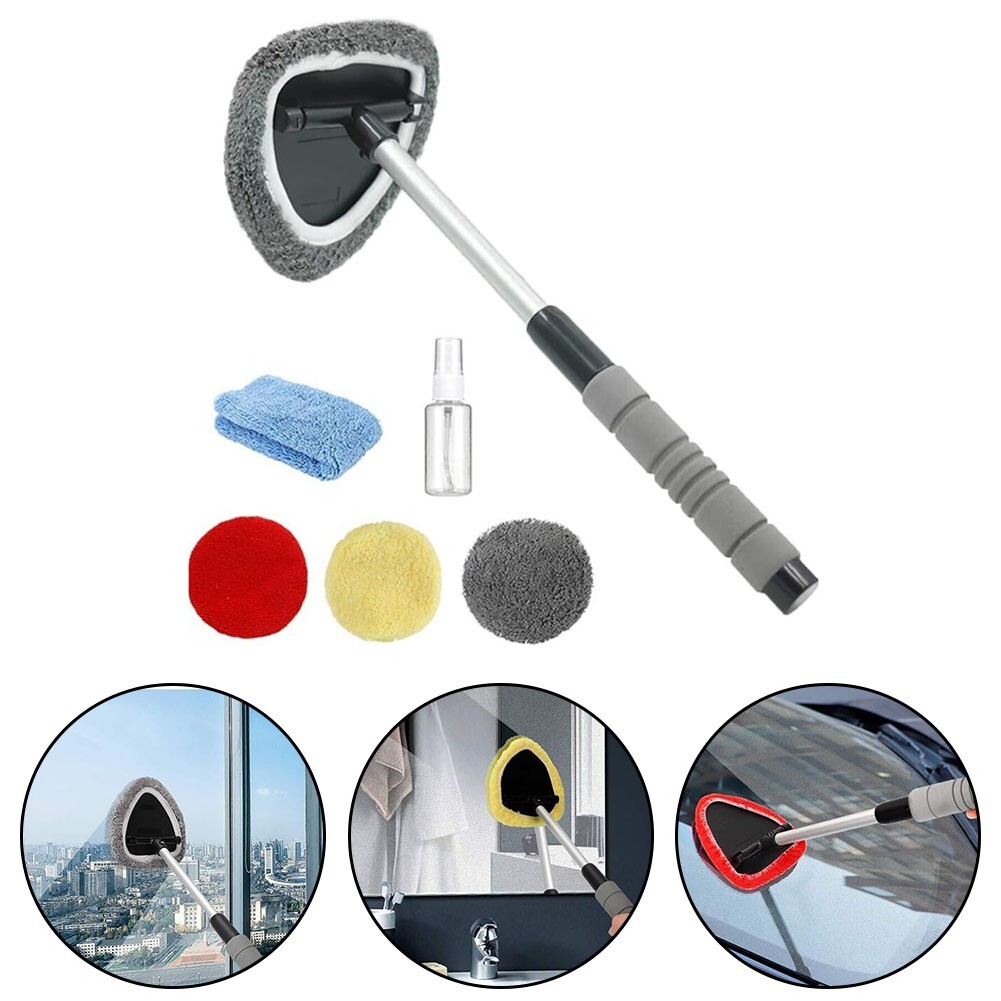 Efficient Car Cleaning Kit Washable for PADS Wiper for Window Windshield