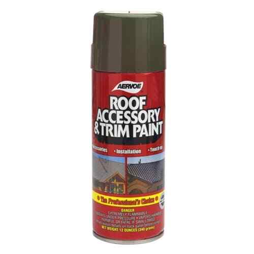 Aervoe 1612 16-Oz Fast-Drying Dark Brown Roof Accessory & Tile Trim Paint