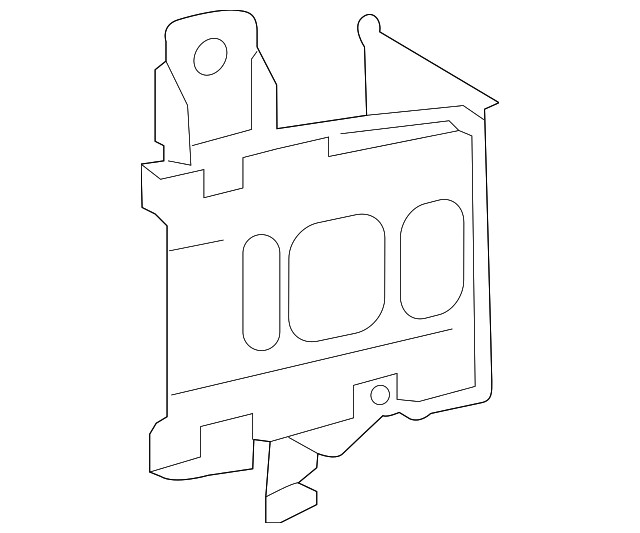 Genuine Audi Blind Spot Detection System Warning Sensor Bracket 4K0-907-461-D