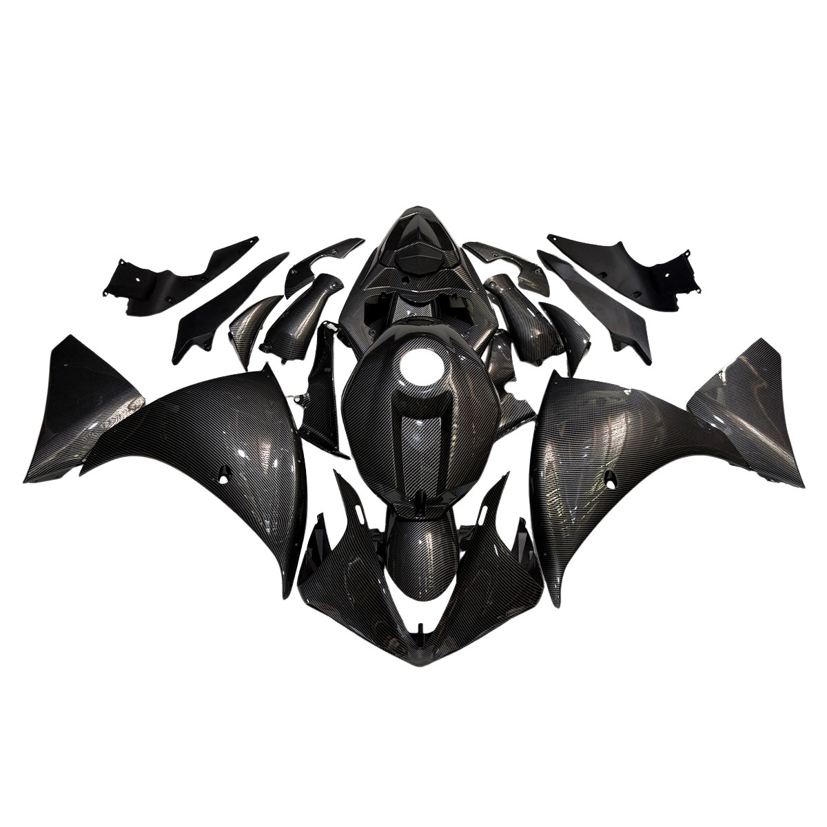 Fairings Kit for Yamaha YZF1000 R1 2009 10 2011 Bodywork Imitation Carbon Fiber
