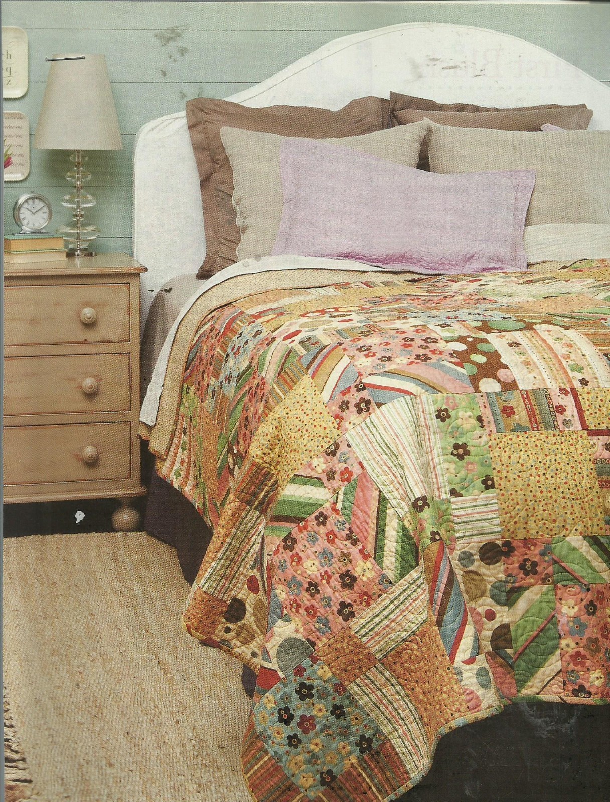 D0043 FIRST BLUSH QUILT PATTERN/INSTRUCTIONS