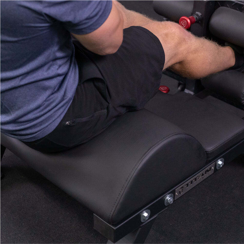 Titan Fitness Adjustable Floor Glute & Hamstring Developer (GHD), Cross Training