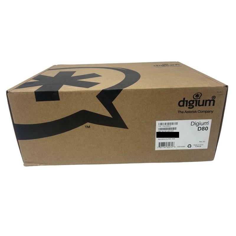 Digium D80 Gigabit Touchscreen IP Phone (1TELD080LF) - Brand New w/1-Year Warran