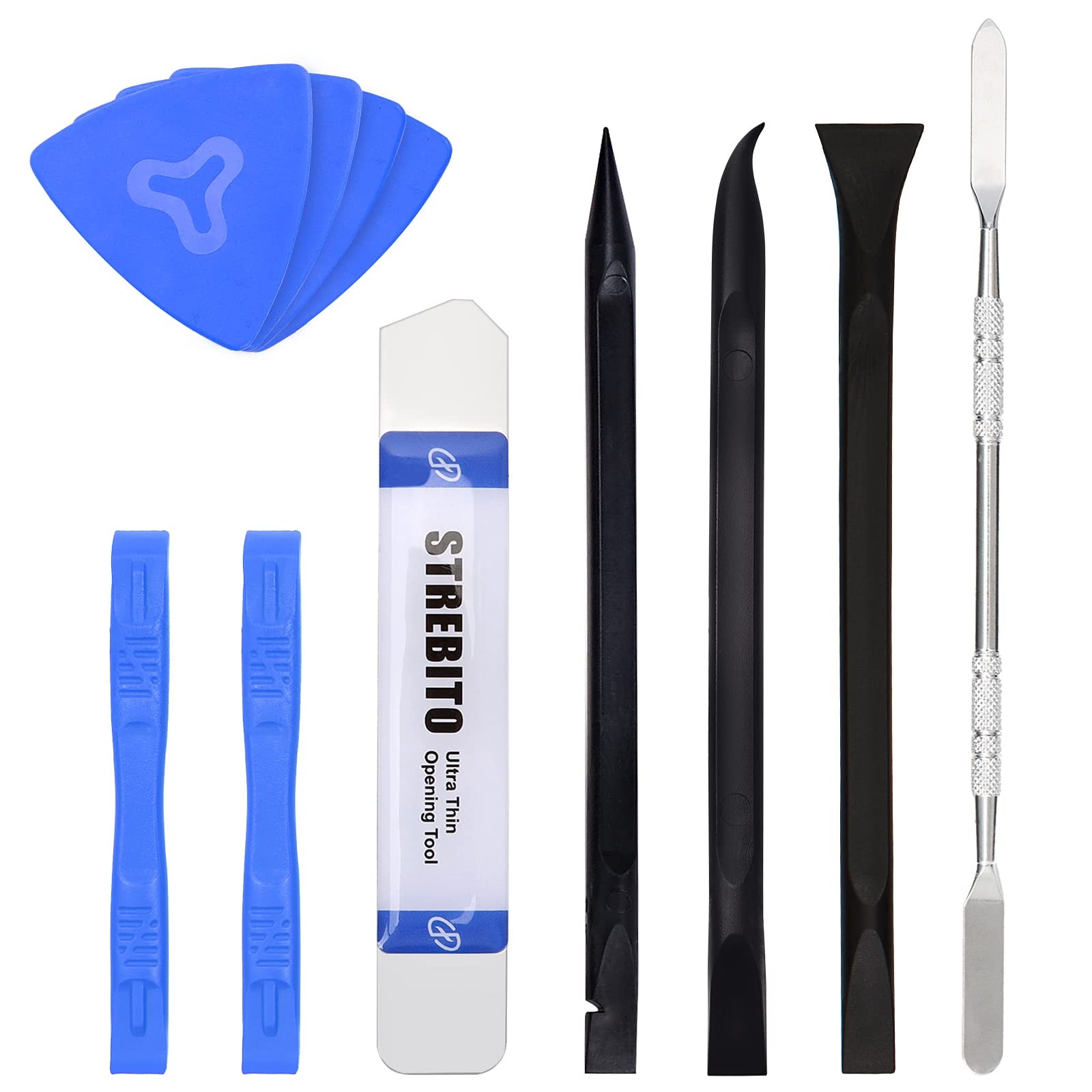 11 Piece Spudger Pry Tool Kit Plastic Metal Screen Opening Phone Repair