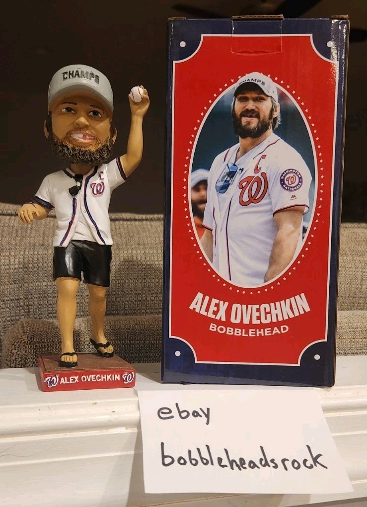 Alex Ovechkin SGA Bobblehead  5/16/26 - Washington Nationals - FREE SHIPPING