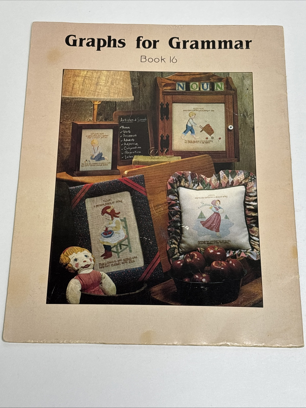 June Grigg Graphs for Grammar Book 16 Cross Stitch Pattern