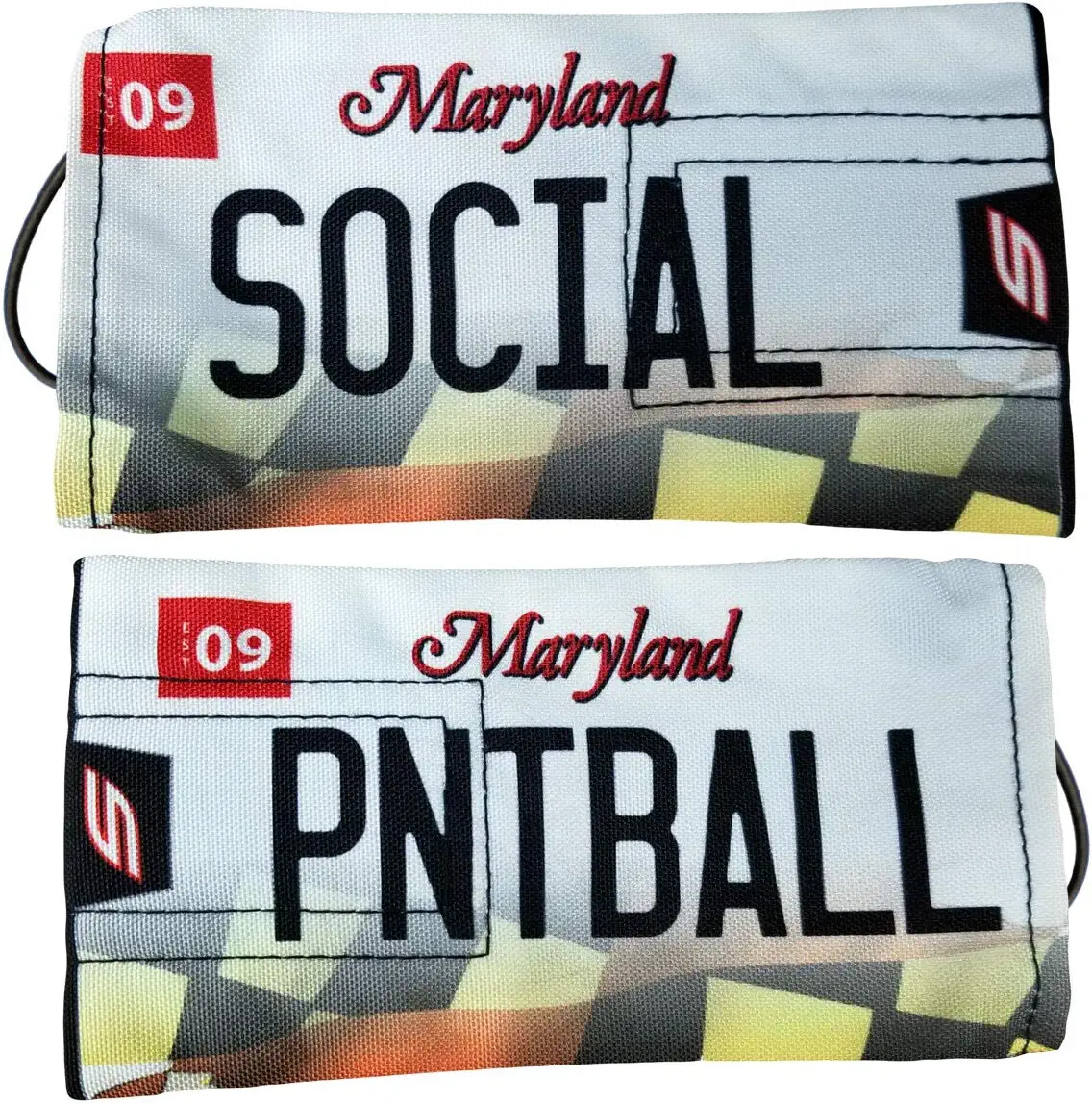 Social Paintball Barrel Cover Sock Sleeve Marker Accessory Maryland State NEW