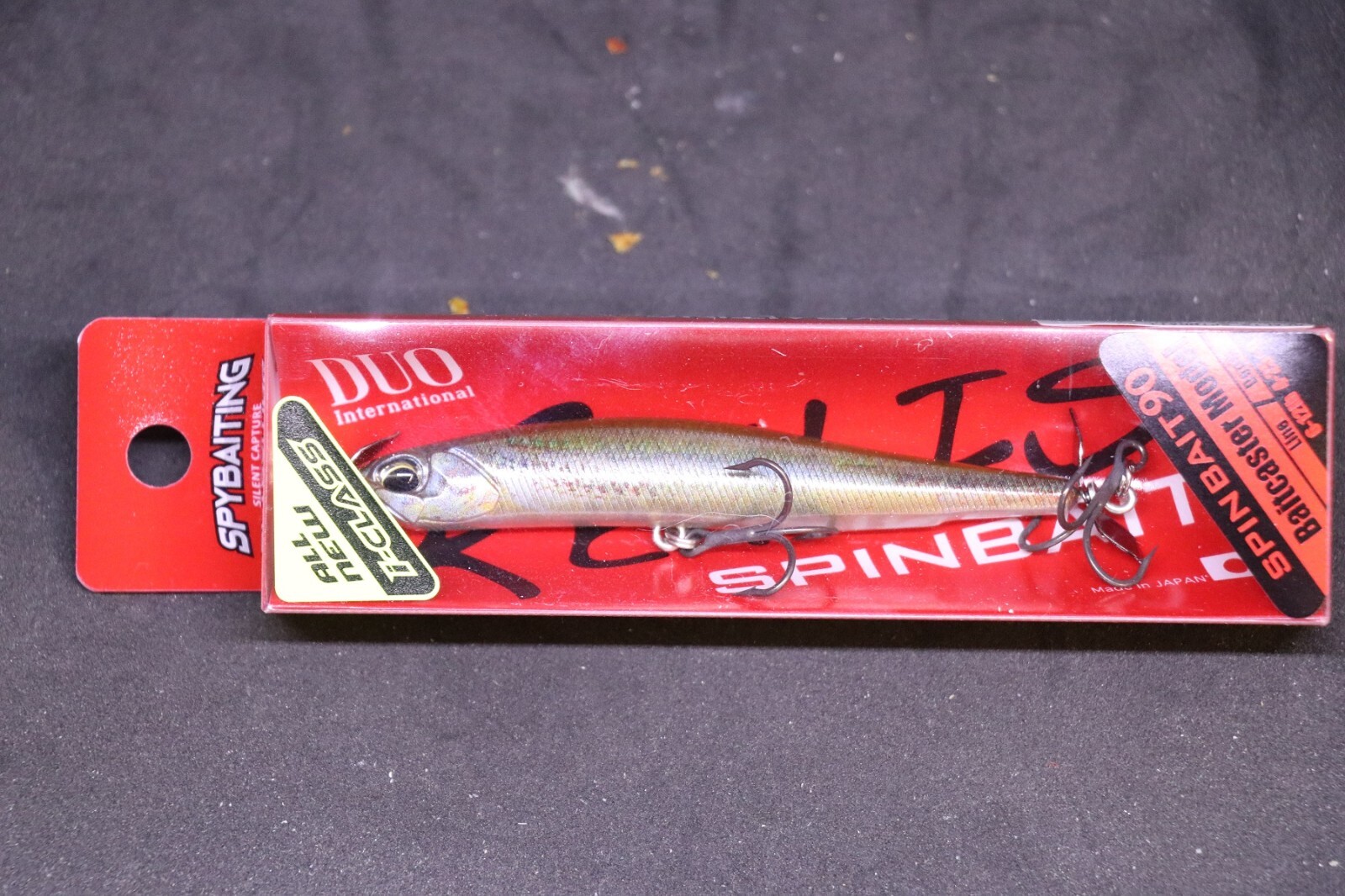 DUO Realis Spinbait 90 - Shiner - 90mm Spybait Bass Lure Prop Bait