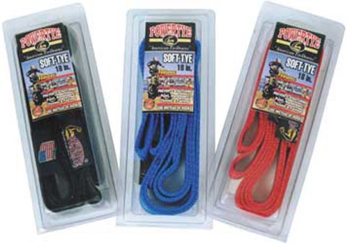 Powertye Tie-Down Assist 1" Red 2/Pk Straps/Tie-Downs