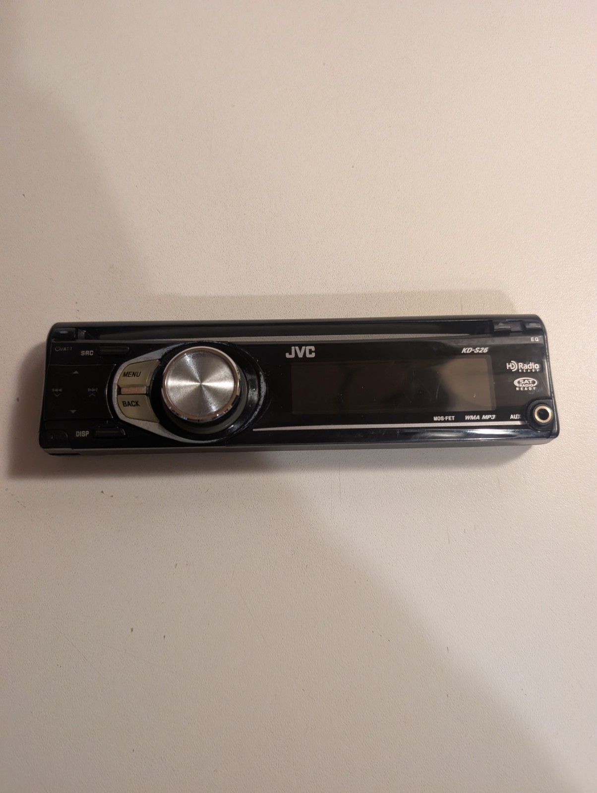 JVC KD-S26 FACEPLATE ONLY (TESTED)