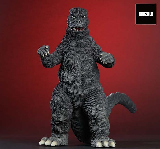 Godzilla 1974 PVC Figure Toho Daikaiju Series 34cm Japan