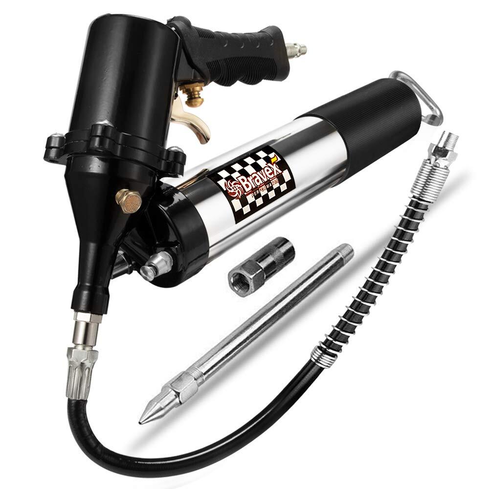 Air Operated Grease Gun 14oz Automatic Professional Continuous Cycle Pneumatic