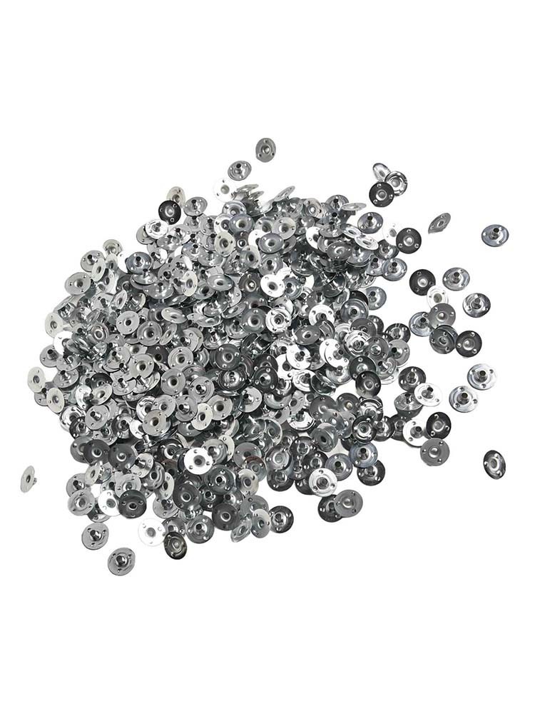 Convenient 500Pcs Candle Wicks Holders with Iron Base for DIY Projects