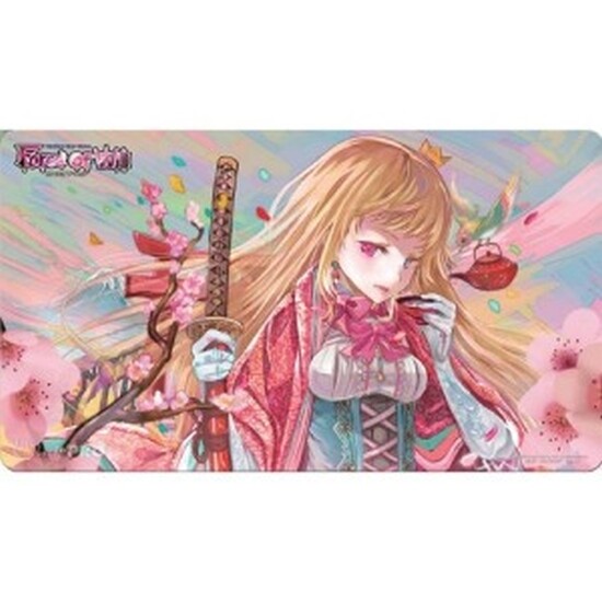 1x  Playmat: Force of Will: FoW: Hanami LE New(Near Mint) Playmats