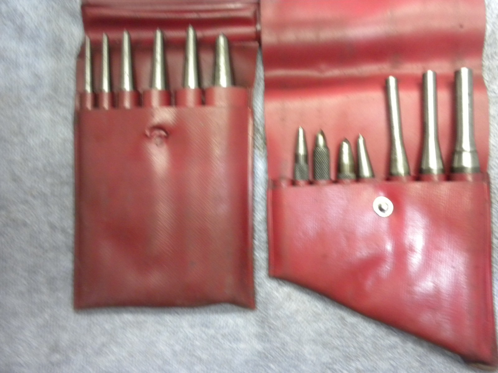 2 Partial sets of Lufkin Machinist Punches Made in USA