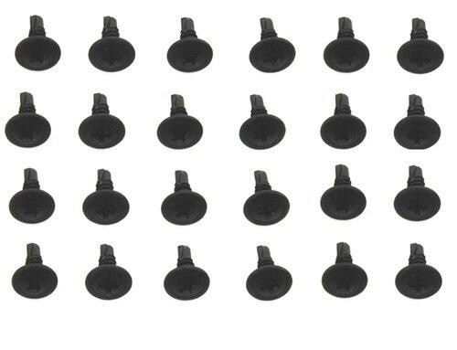 1967-69 Camaro Or Firebird Roof Rail Weatherstrip Channel Screw Set