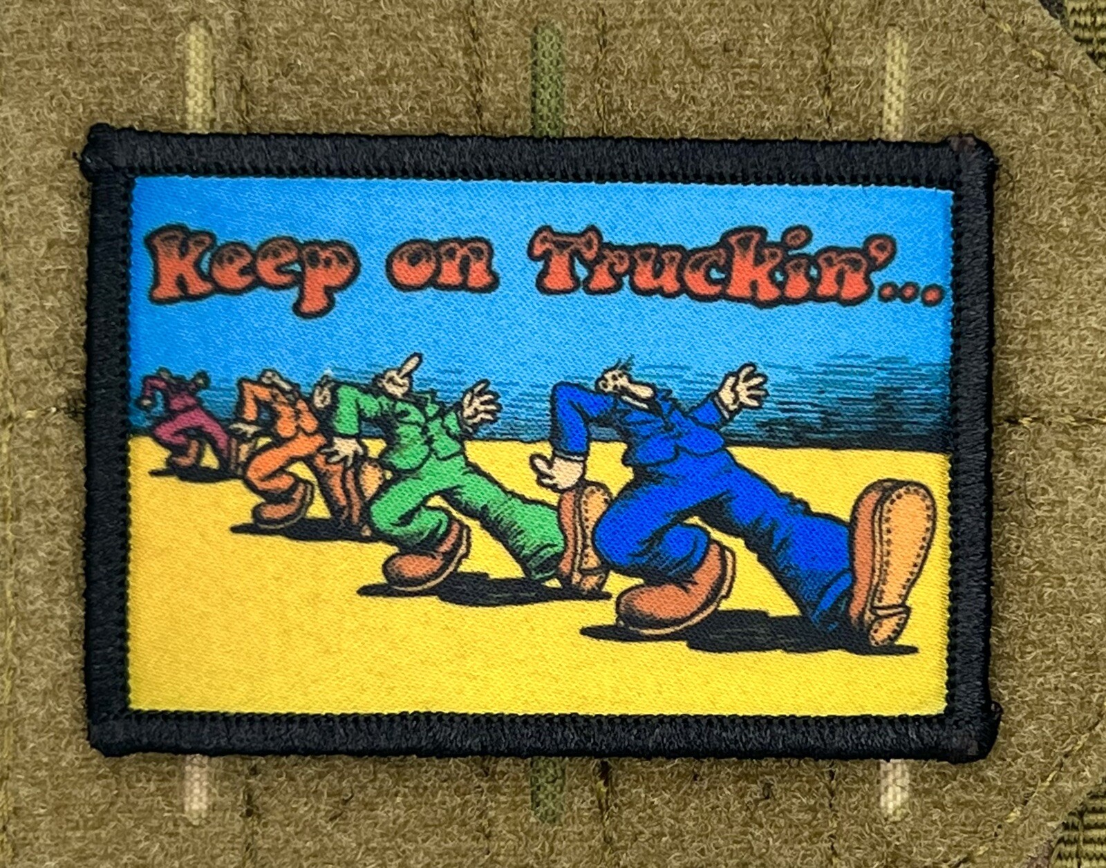 Keep On Truckin’ Morale Patch / Military ARMY Tactical 310