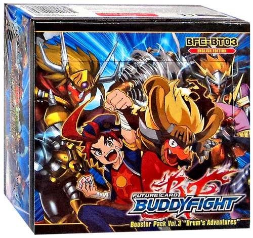 Future Card Buddy Fight BFE-BT03 Drum's Adventures Booster Box
