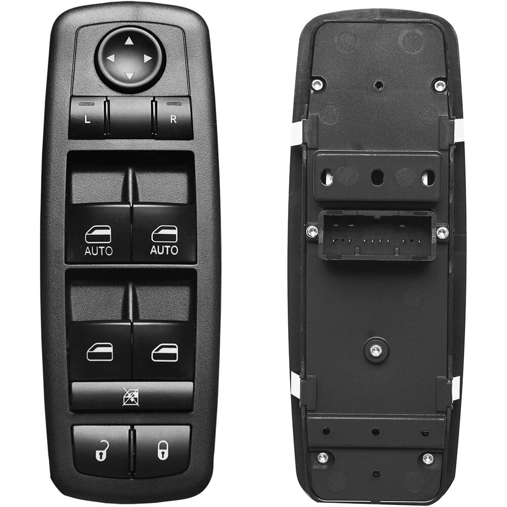 Black Front Driver Side Window Switch For 2016-2018 Ram 1500 2500 56046823AE NEW