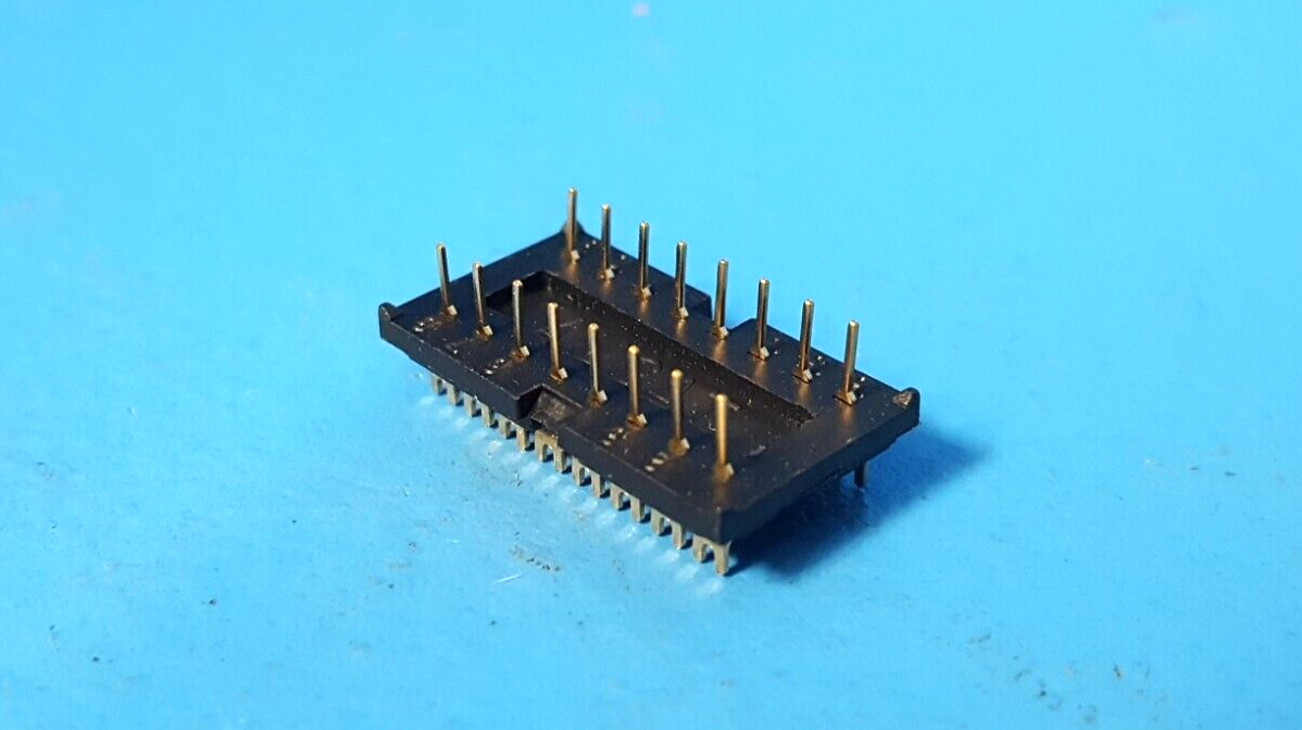 (5 PCS) IC SOCKET, 616-D65, AUGAT