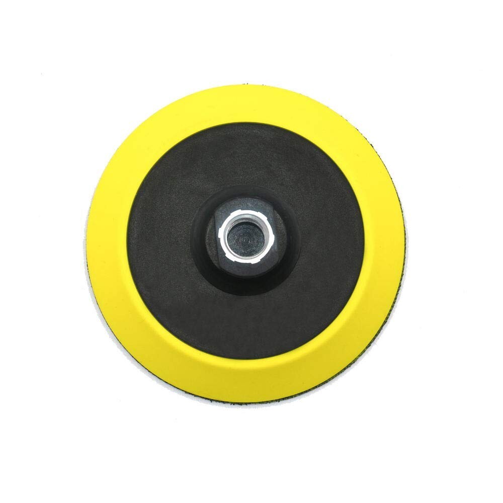 6 inches Backing Plate for Polishing Buffering Soft Wool with Hook and Loop Pad