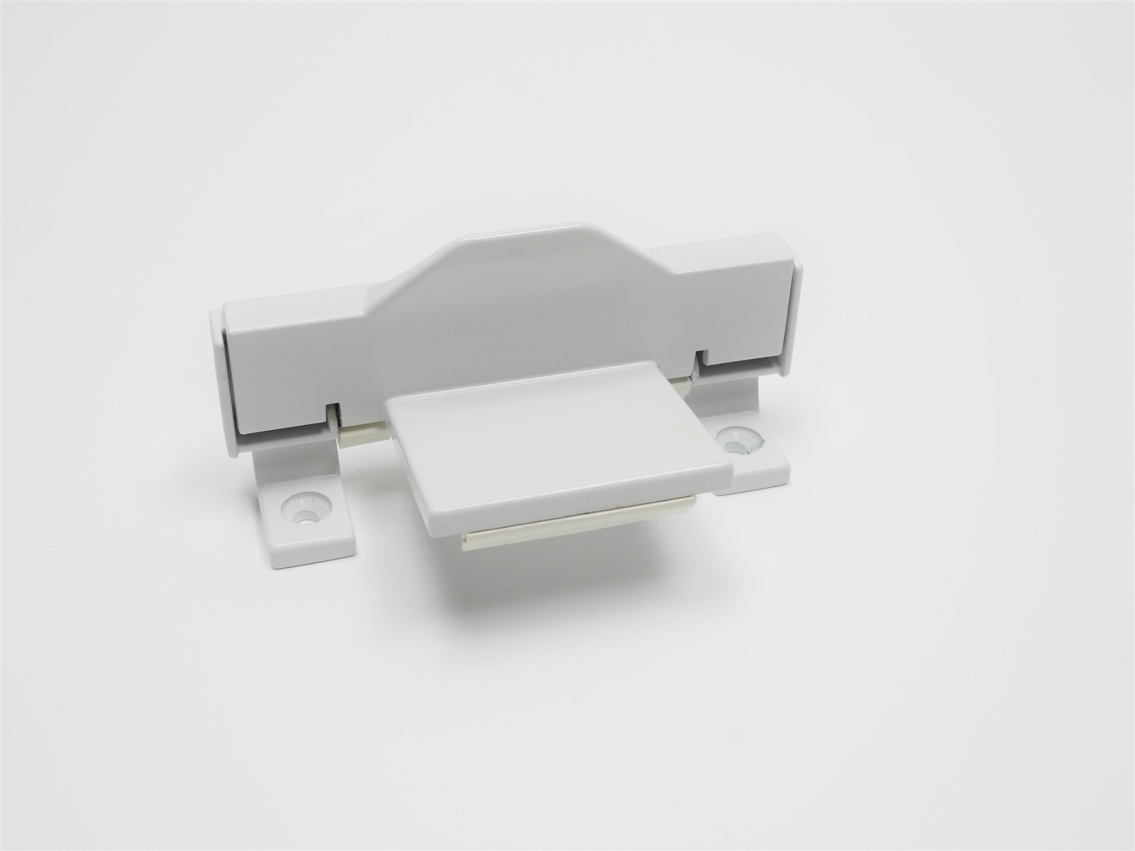 CGI 632-W Egress Window Latch Lock Handle WHITE w/ CGI Logo