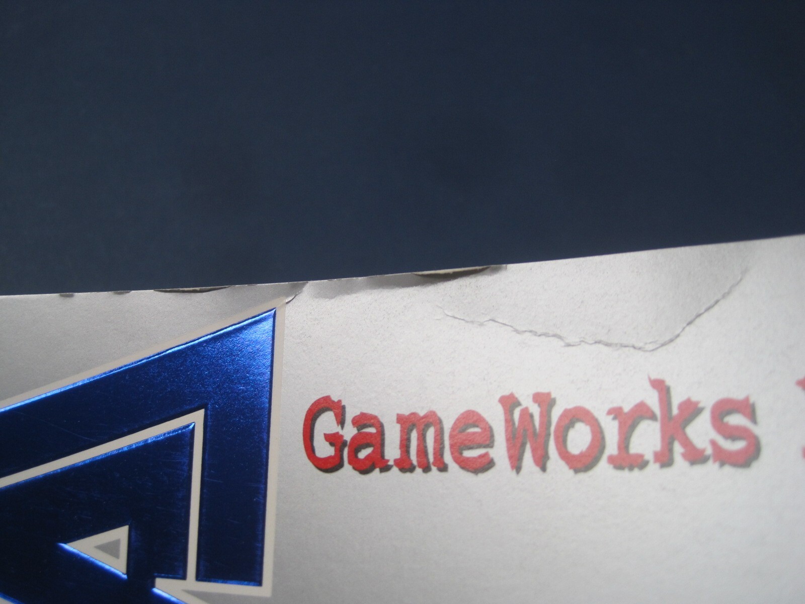 Vintage SEGA Gameworks LLC Folder Portfolio XLNT Condition