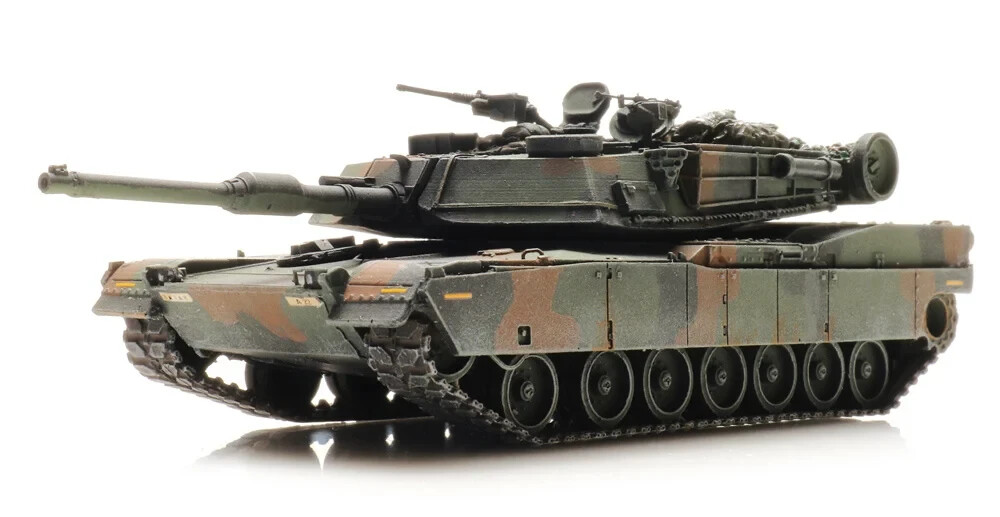 HO Artitec Minitank US Army M2 M1A1 Abrams #A2090.6870139 Hand Painted