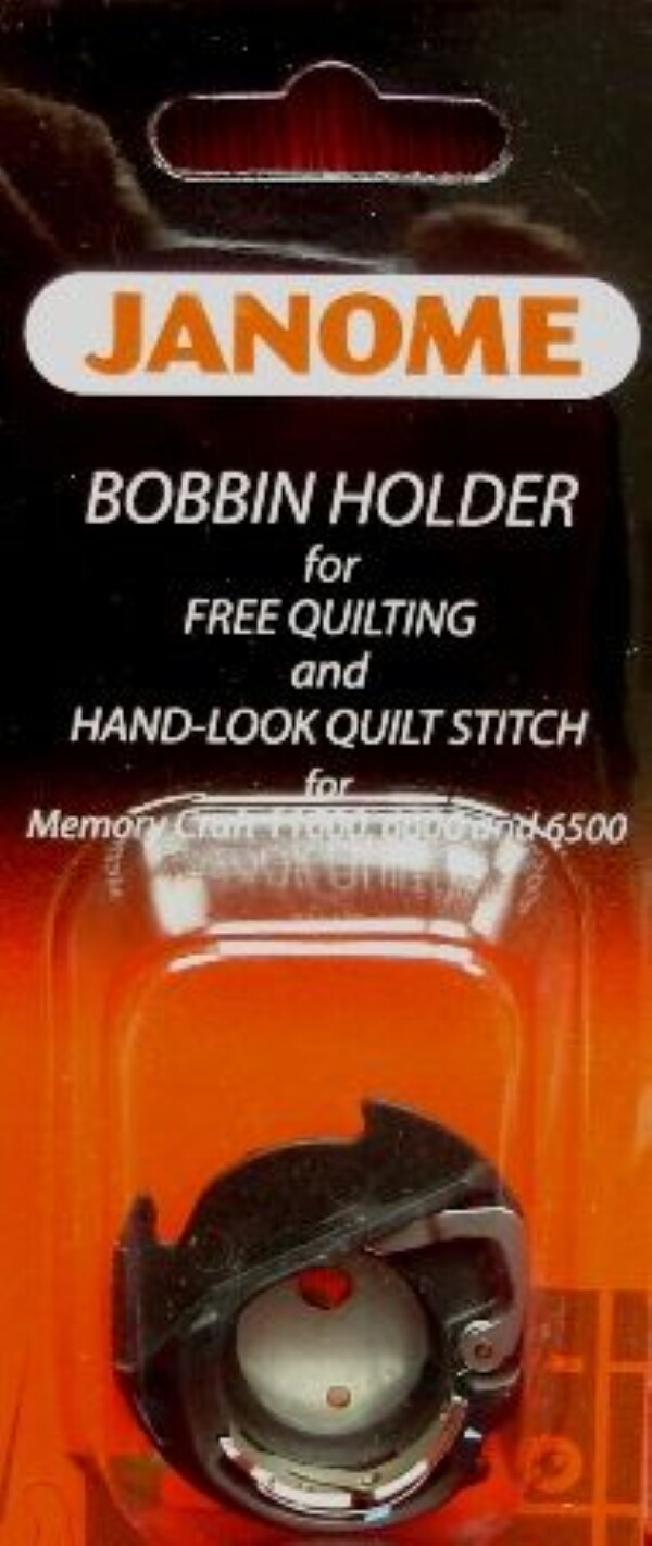 Janome Low Tension Bobbin Holder for Free Motion Quilting 200445007 New