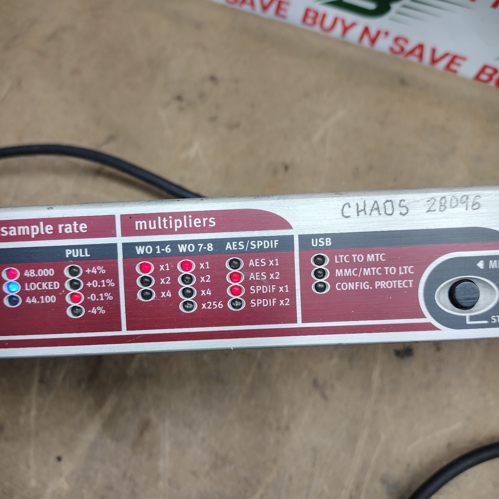Rosendahl Nanosyncs HD Multistandard Sync Engine w/Power Cord - Powers On - USED
