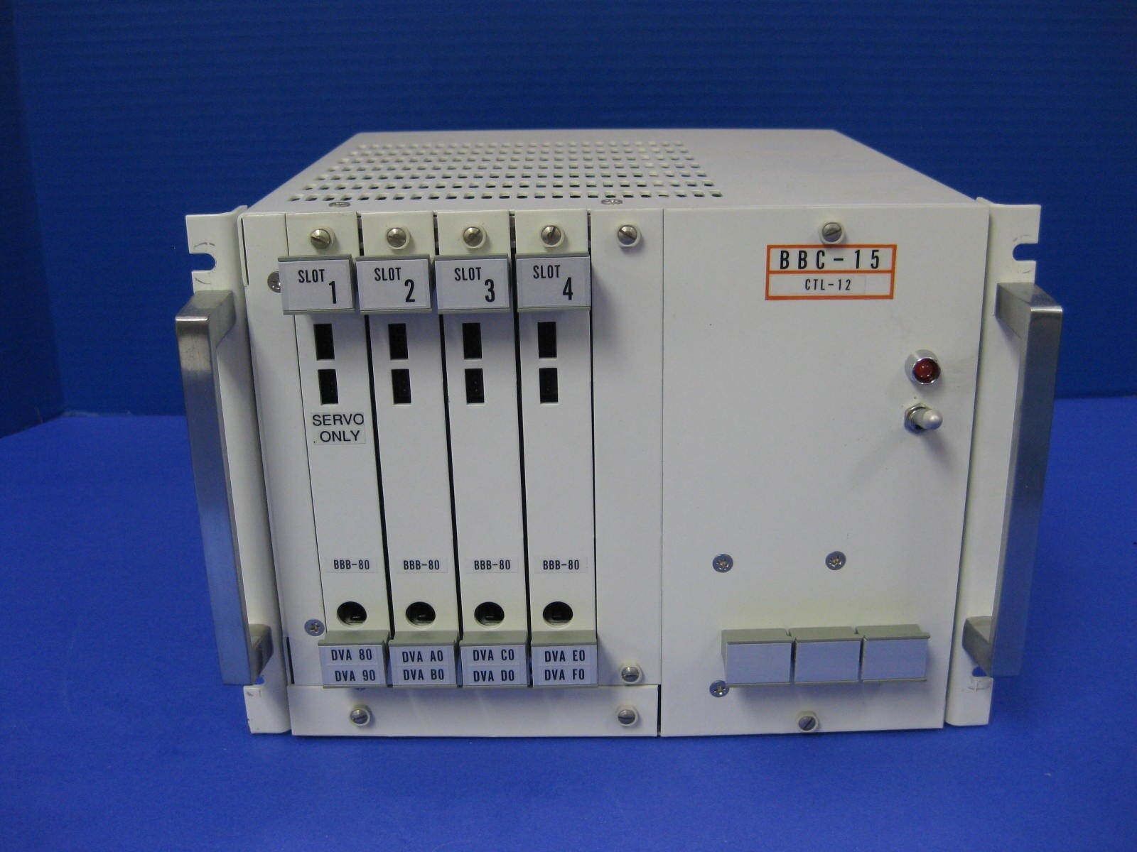 TEL Tokyo Electron BBC-15 Controller Unit CTL-12, 4 Slot, Used