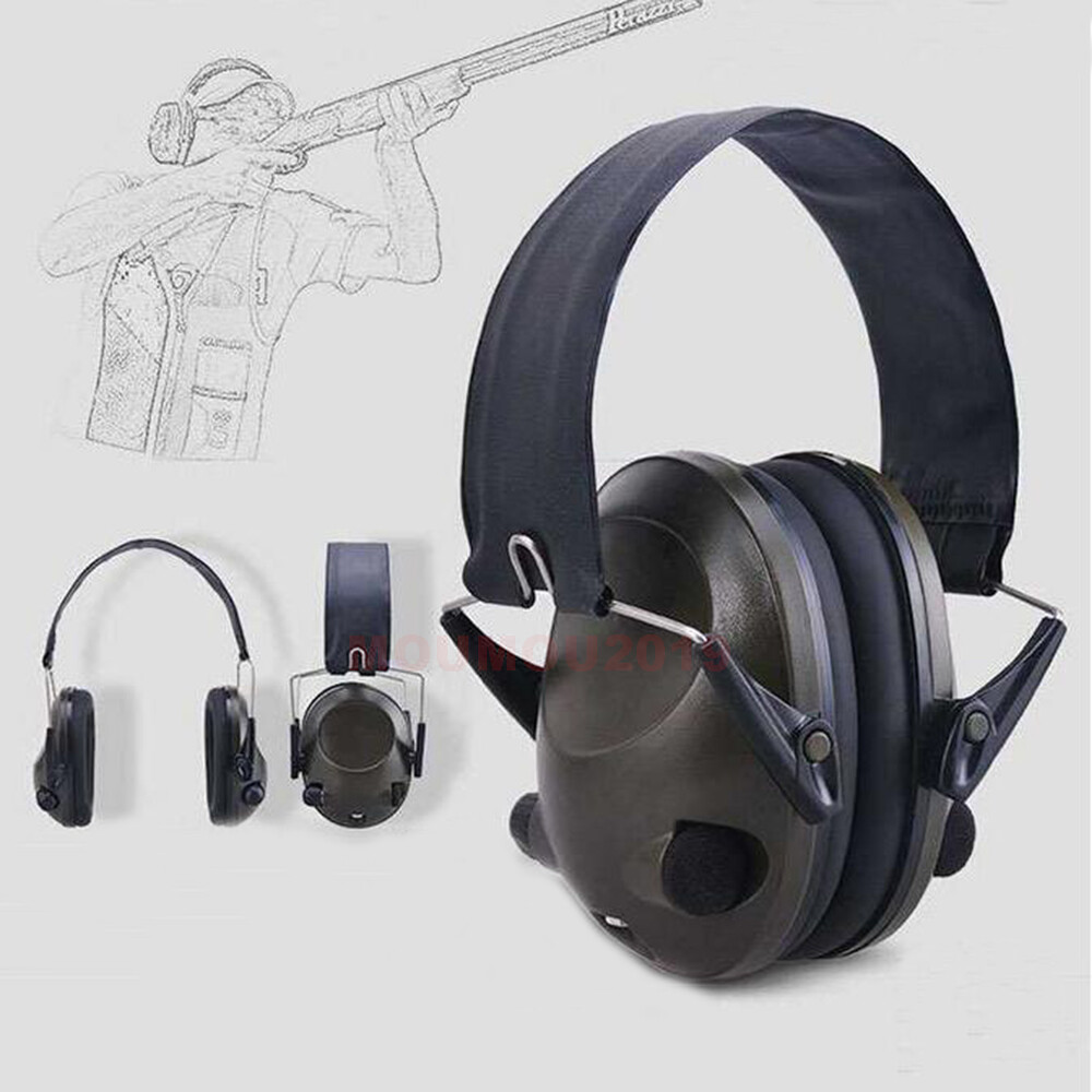 Electronic Hearing Protector Noise Canceling Ear Muffs Shooting Tactical Headset