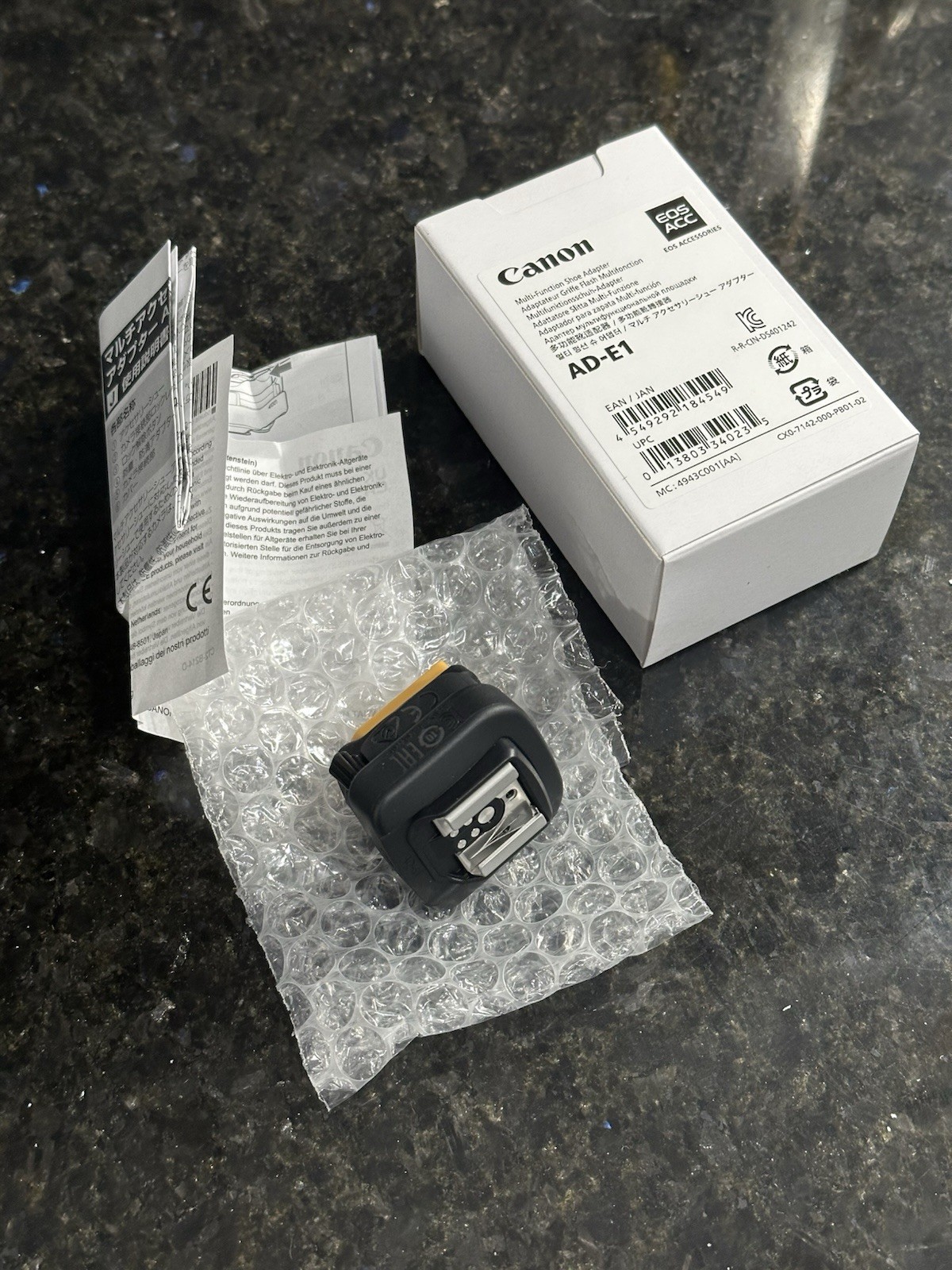 Canon AD-E1 Multi-Function Shoe Adapter