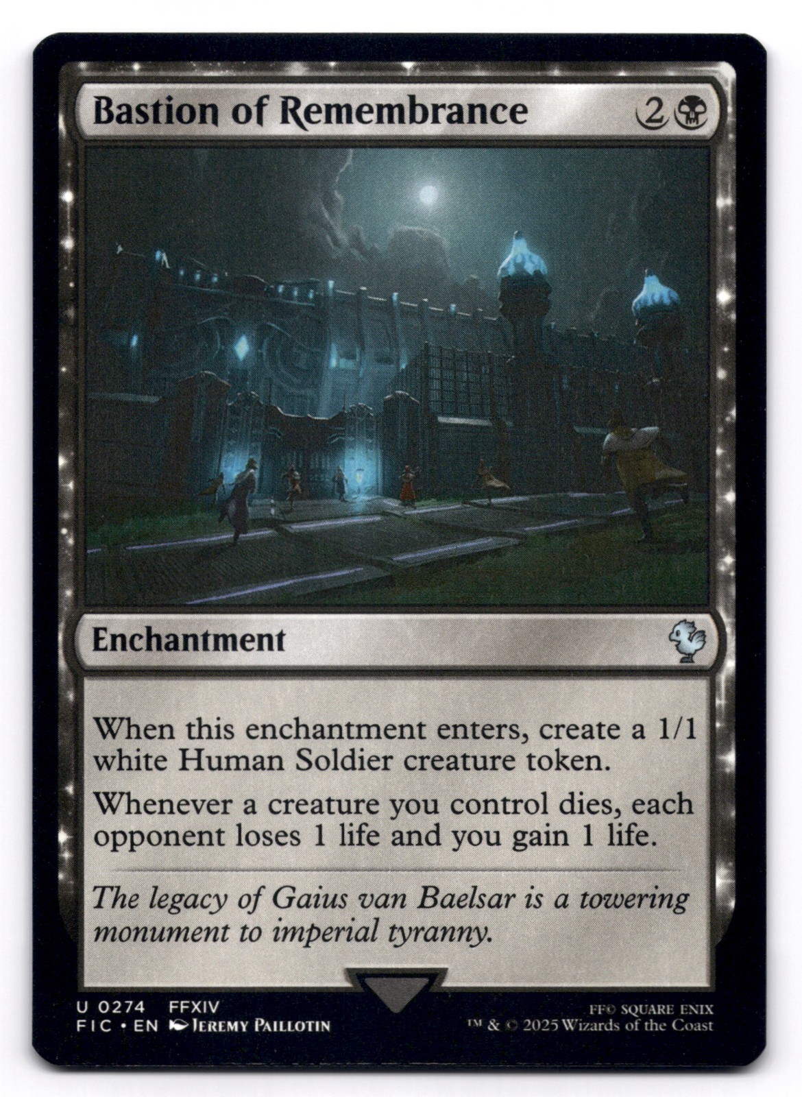 Bastion of Remembrance NM Commander: Final Fantasy 0274 MTG Regular