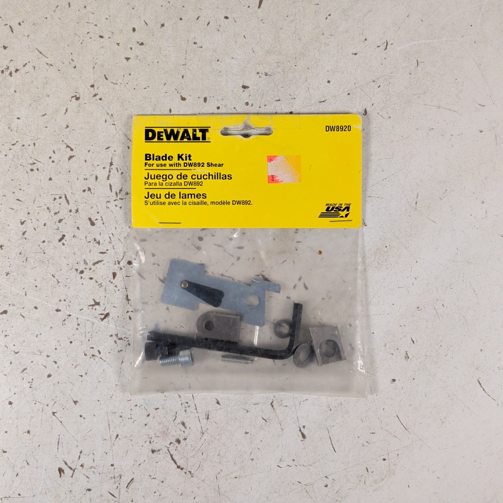 Dewalt DW8920 Replacement Blade Kit for DW892 14 Gauge Heavy Duty Shear