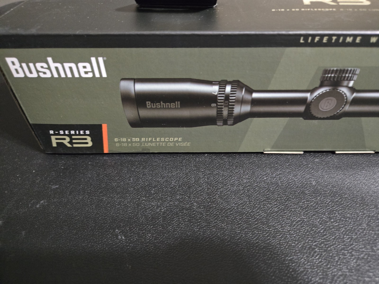 Bushnell R3 6-18x50mm SFP Riflescope w/ DOA Quick Ballistic Reticle #R3-61850S11