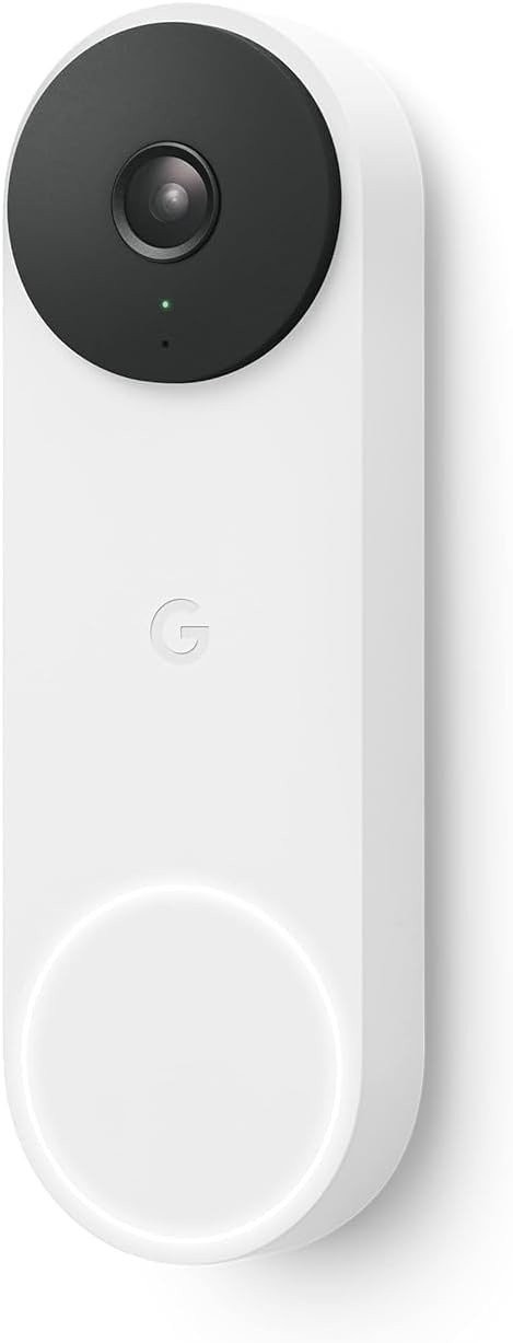 Google Nest Doorbell (Wired, 2nd Gen - Pro Version) - Wired Video Doorbell Camer