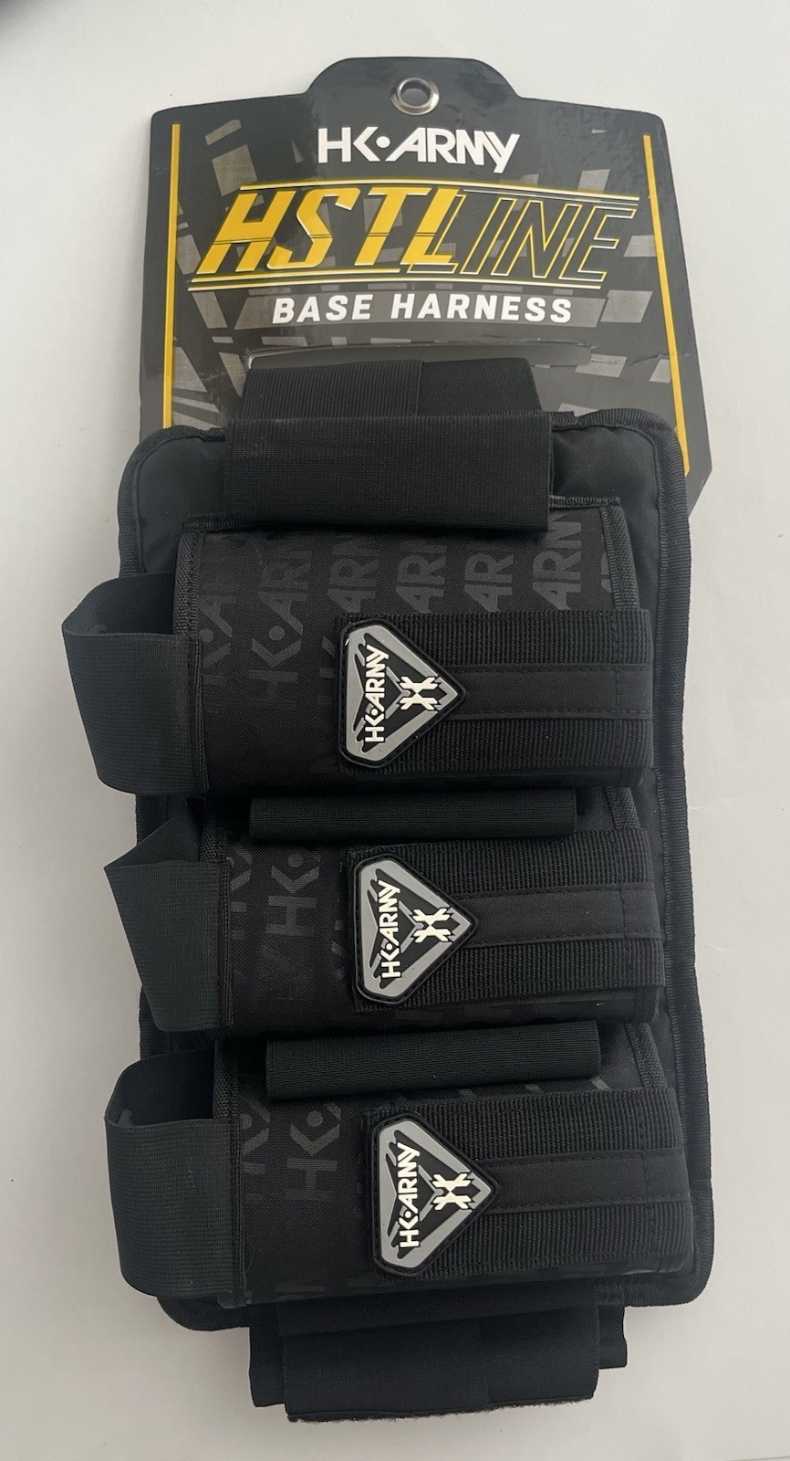 New HK Army HSTL Base Harness Black 3+2 Paintball Pod Pack Free Shipping