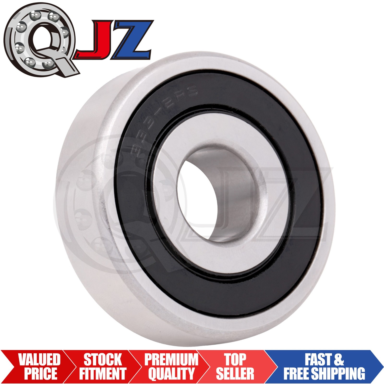 [Qty.1] 333-2RS Deep Groove Radial Ball Bearing [17mm Bore x 52mm OD x 16mm W]