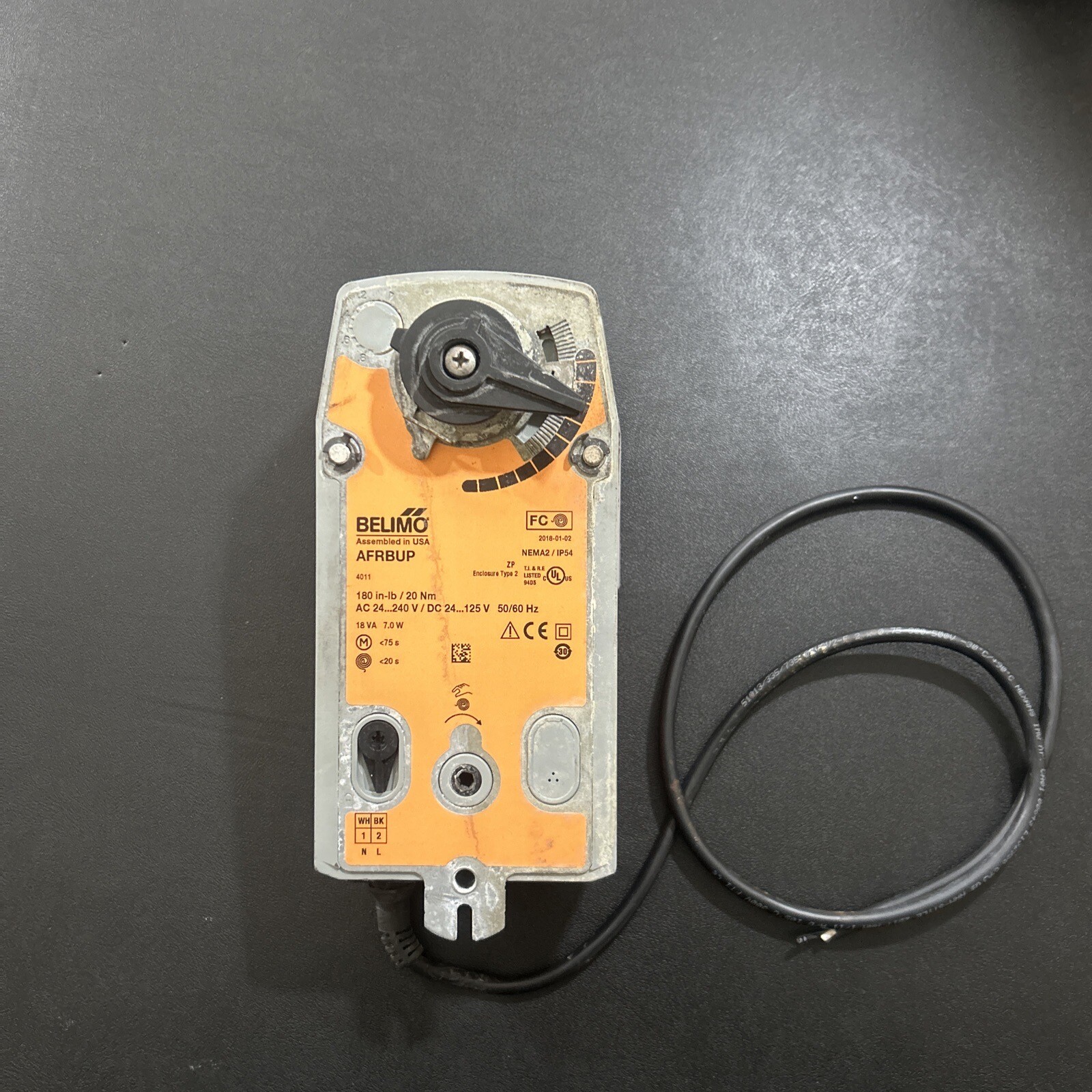 Belimo AFRBUP Spring Return Actuator